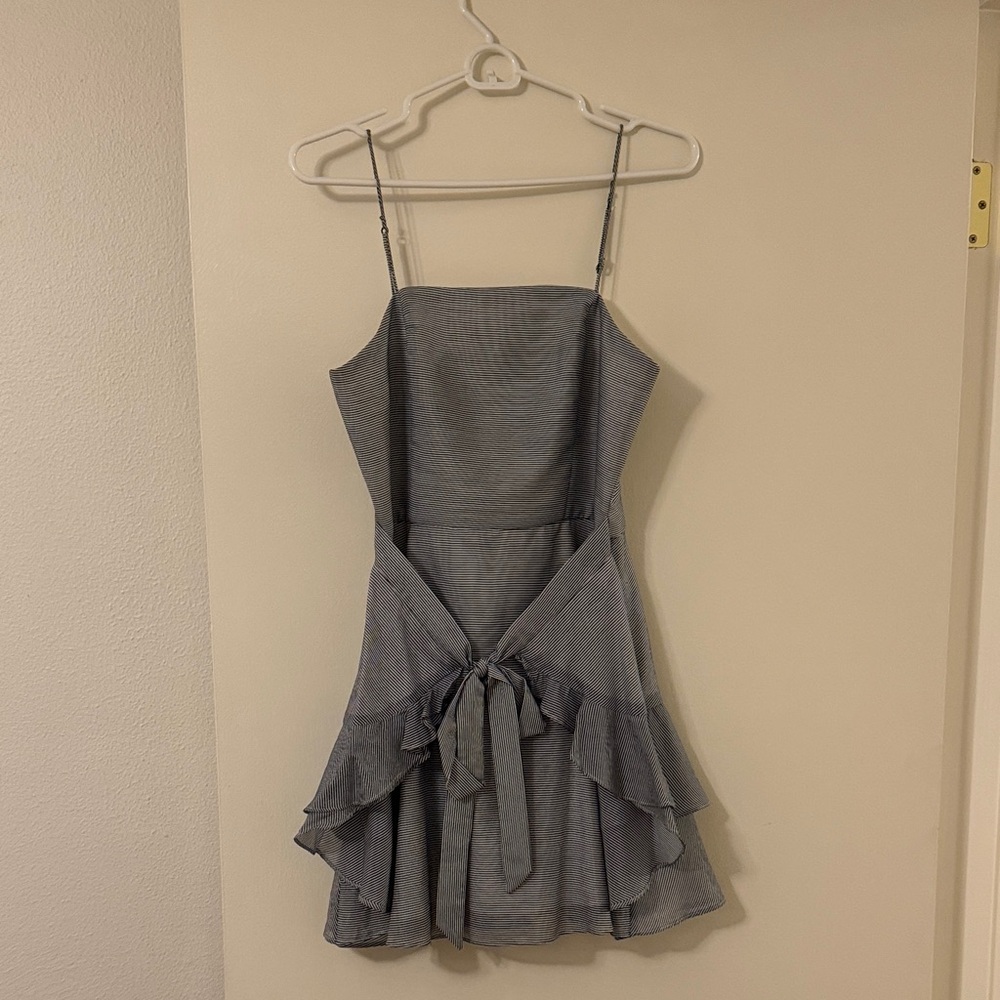 C/MEO Collective Gray Mini Dress